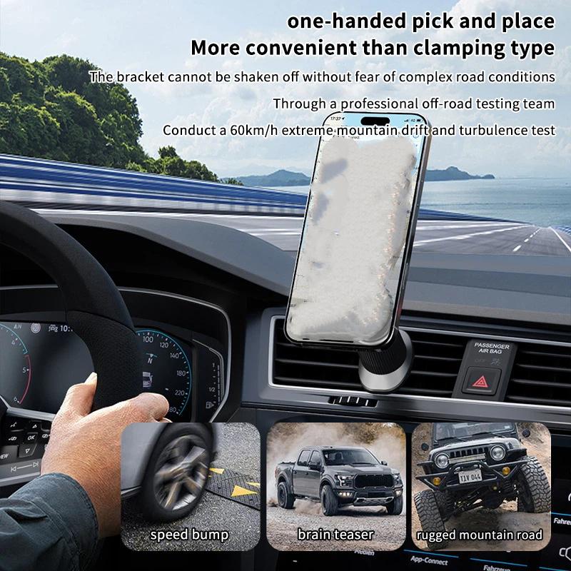 Magnetic Phone Holder For Car Vent - Новый автомобильный держатель для телефона из