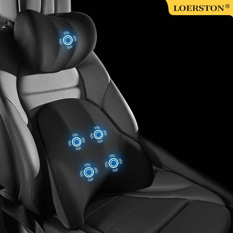 Memory Foam Car Neck Pillow Lumbar Support - Подушка для поддержки поясницы автомобиля, подушка