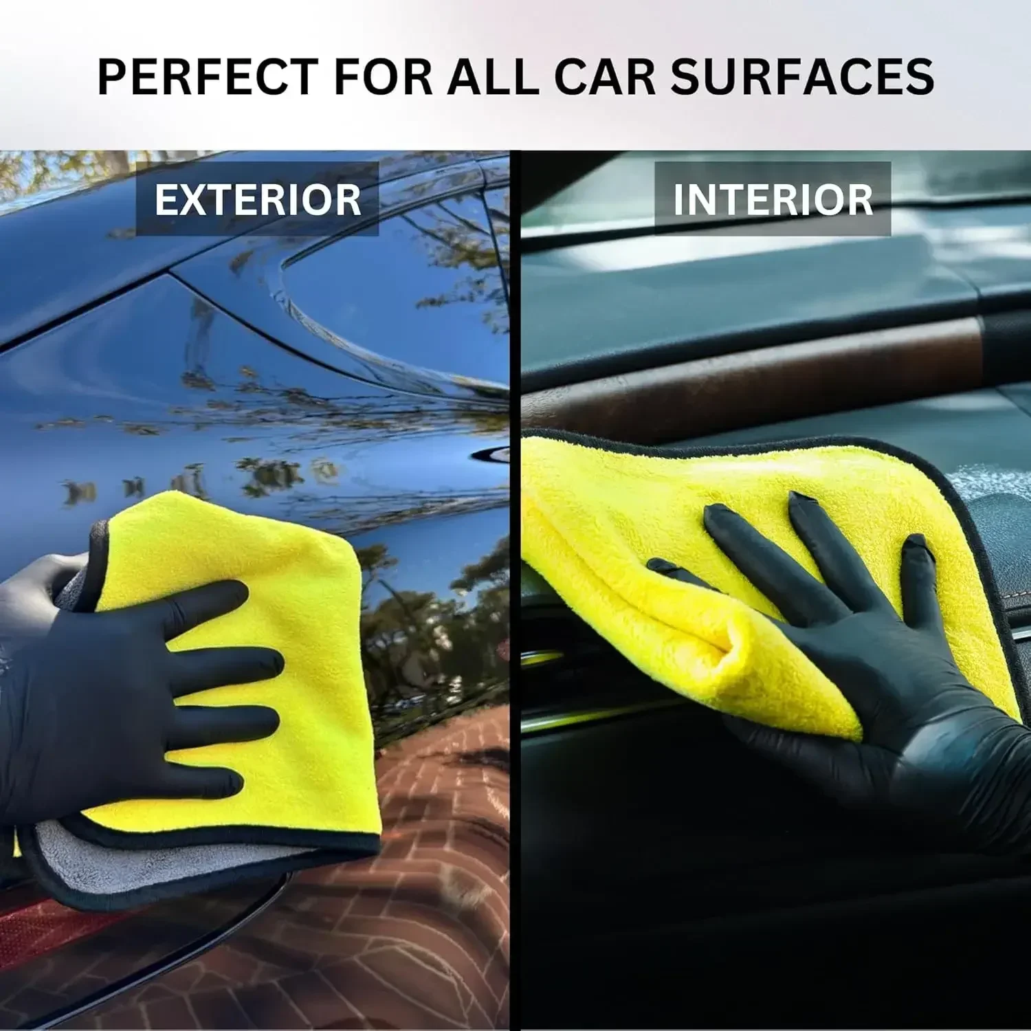 1/10 шт. Салфетка из микрофибр – обзор и цена Microfiber Car Drying Towel Super Absorbent