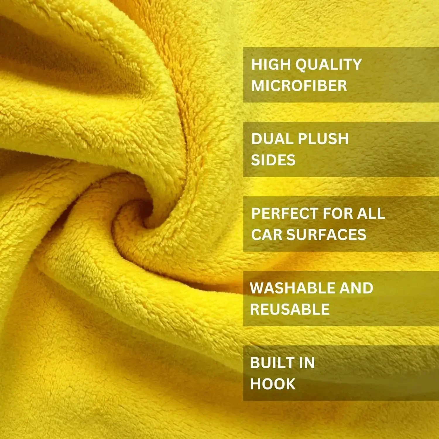 1/10 шт. Салфетка из микрофибр – обзор и цена Microfiber Car Drying Towel Super Absorbent