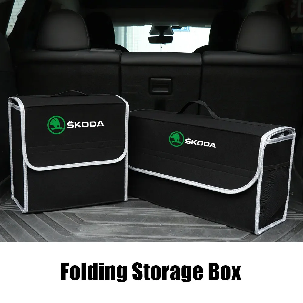 Автомобильный ящик для хранени – обзор и цена Car Trunk Organizer Foldable Storage Box