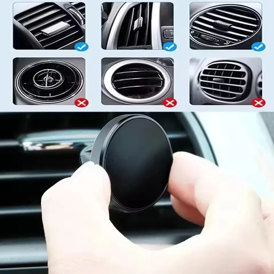 Магнитный автомобильный держат – обзор и цена Magnetic Phone Holder For Car Vent