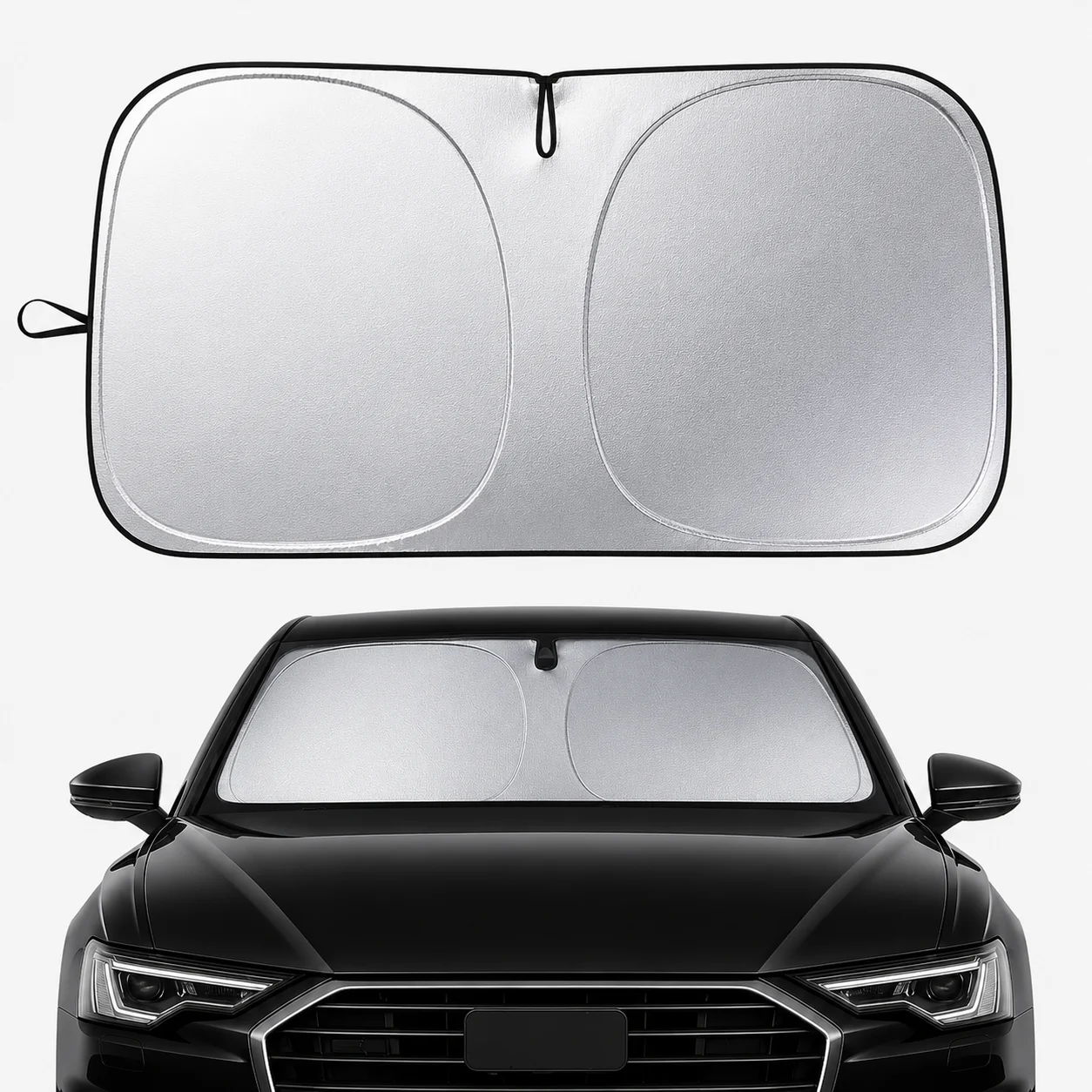 Солнцезащитный складной экран  – обзор и цена Car Sunshade Windshield Umbrella Foldable