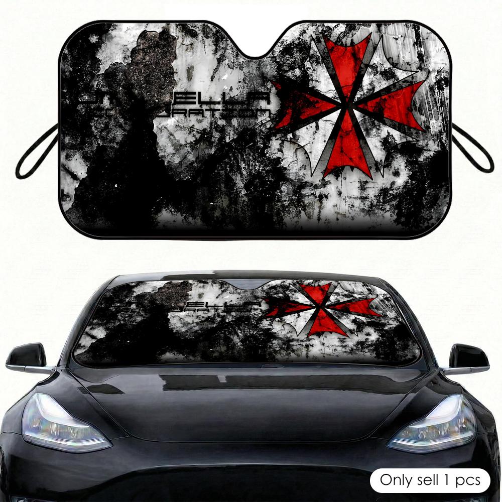 Солнцезащитный козырек для авт – обзор и цена Car Sunshade Windshield Umbrella Foldable
