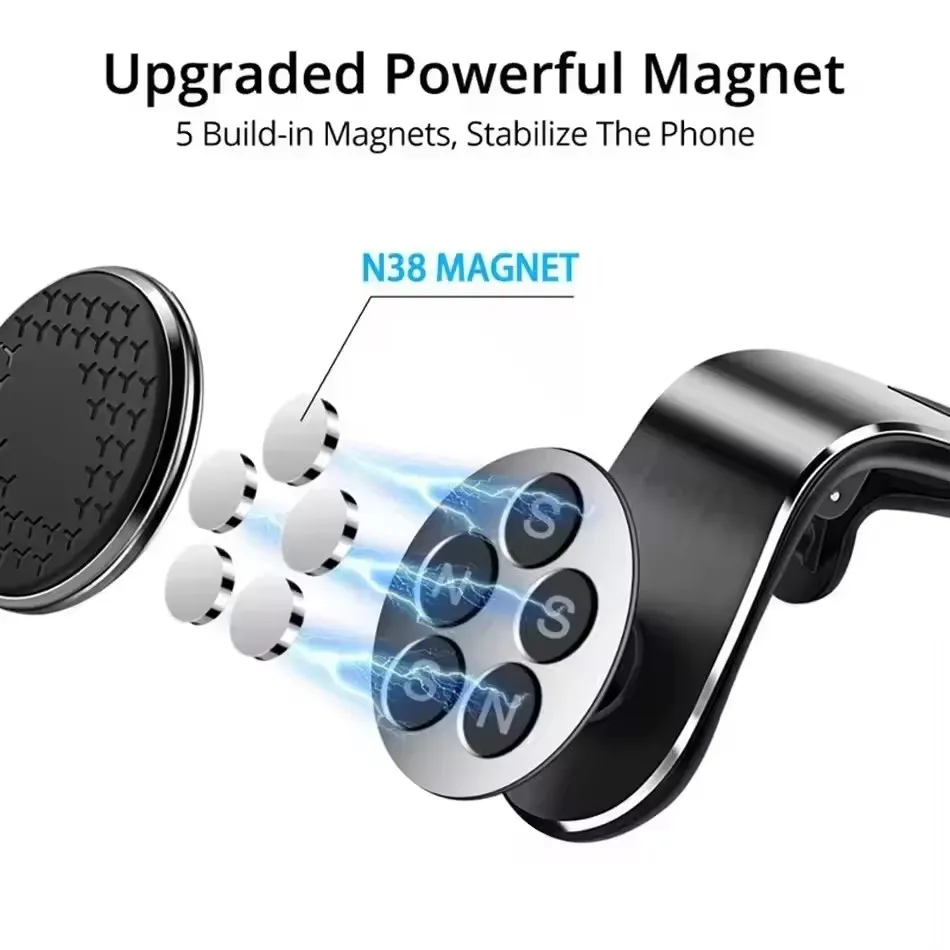 Магнитный держатель для телефо – обзор и цена Magnetic Phone Holder For Car Vent