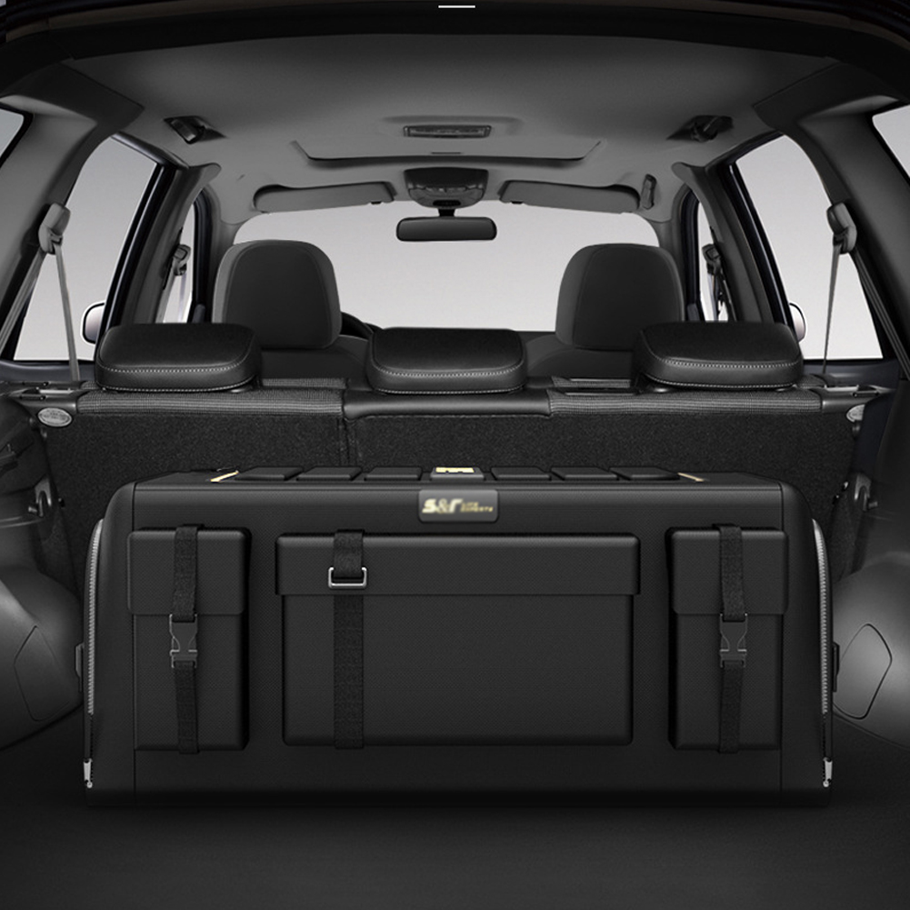 Универсальный органайзер для б – обзор и цена Car Trunk Organizer Foldable Storage Box